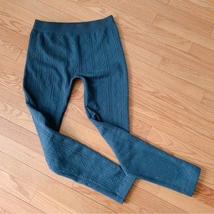 sweater knit leggings